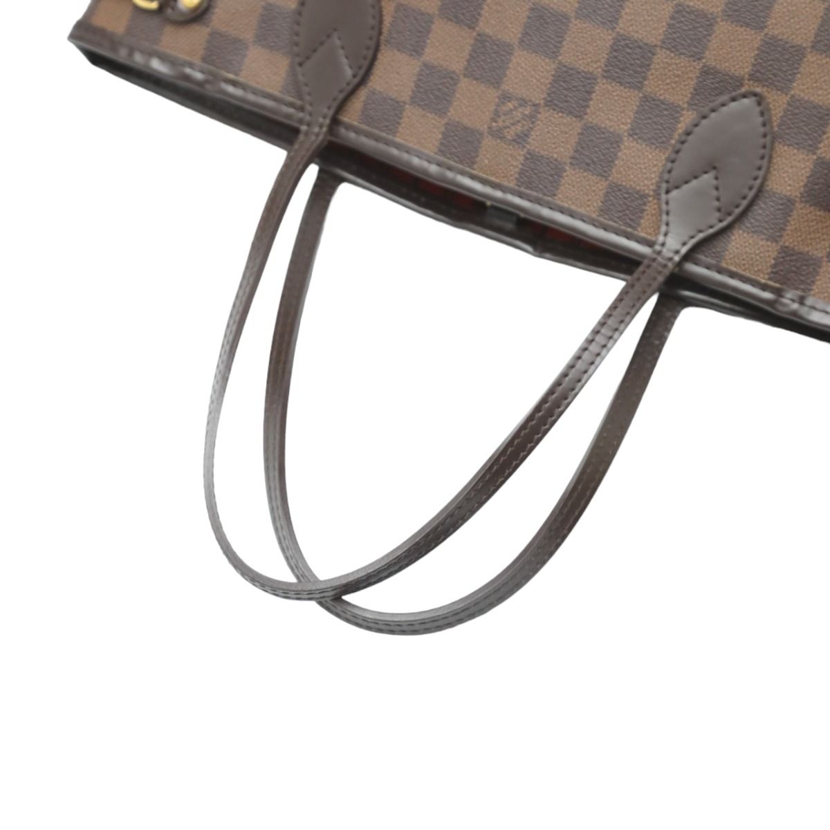 Louis Vuitton Damier Handbag Neverfull PM Brown