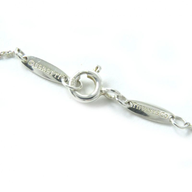 Tiffany & Co Color By The Yard Elsa Peretti Ag925 1P Diamond Necklace Accessory