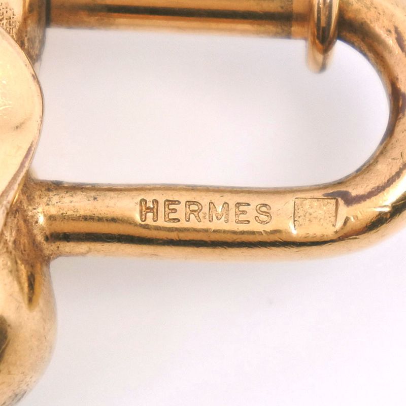 Hermes Gold Plated Gold Ladies Charm