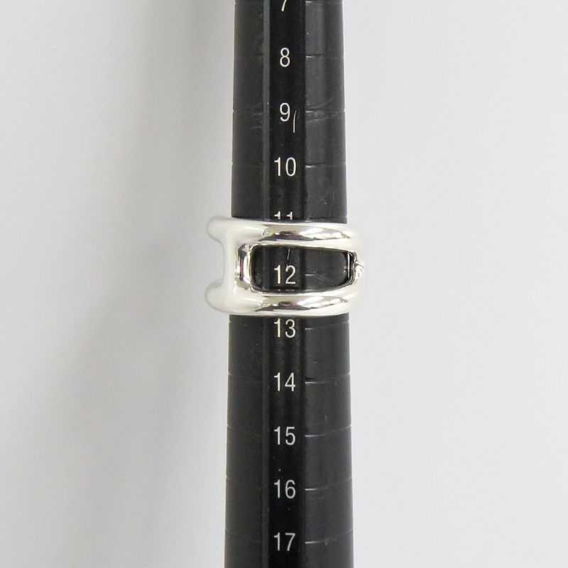 Hermes Ring Osmozu PM #52 No 12 Ag925 Hshape Silver - 2023 Ring