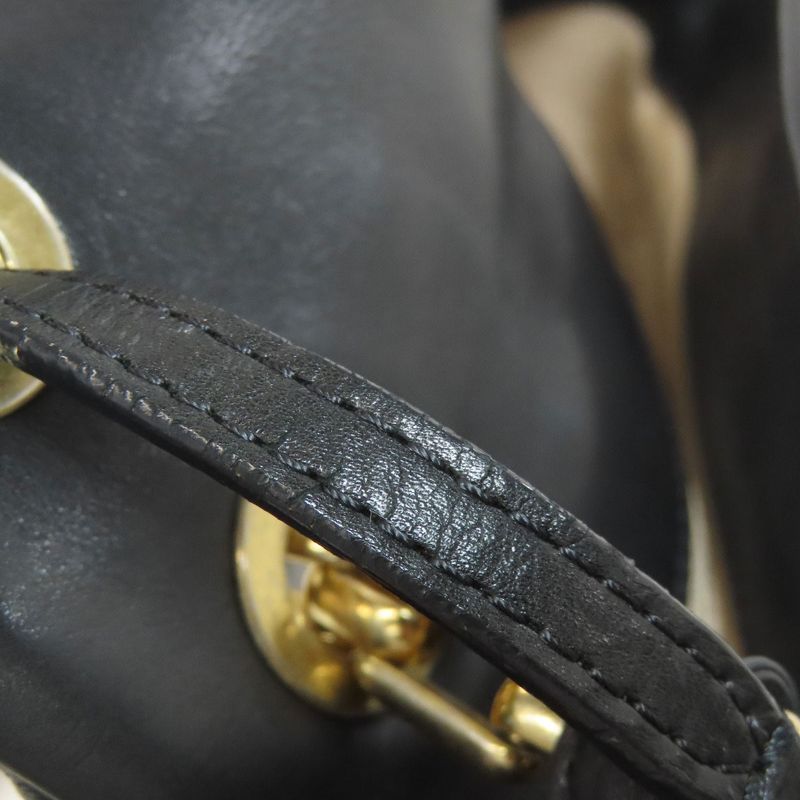 Chanel Matelasse 2WAY Gold Hardware Handbag Calf Women