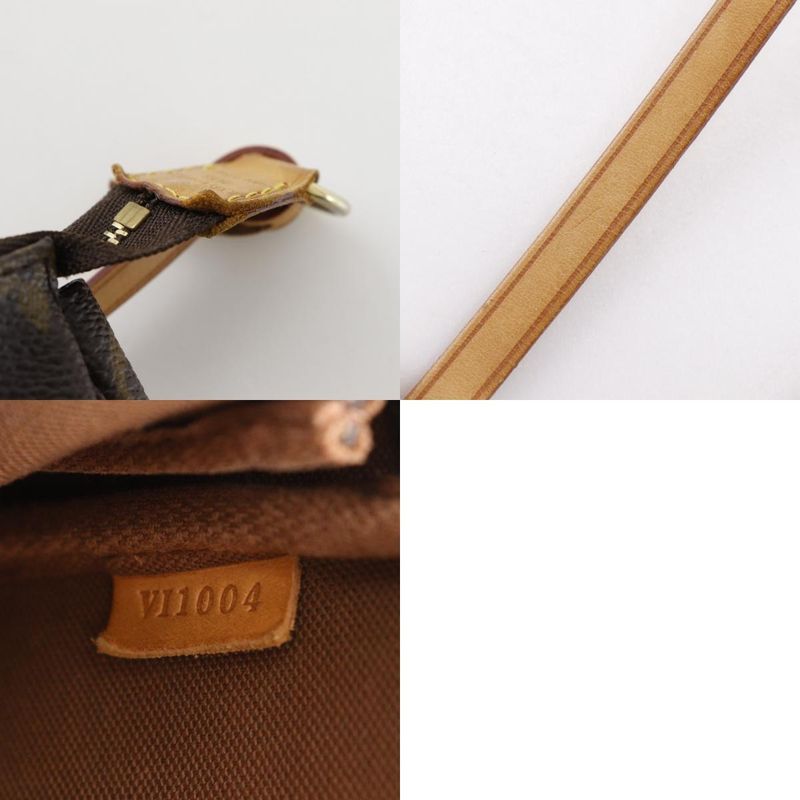 Louis Vuitton Pochette Accessoire Panda M51981 Monogram Canvas Brown Vi1004