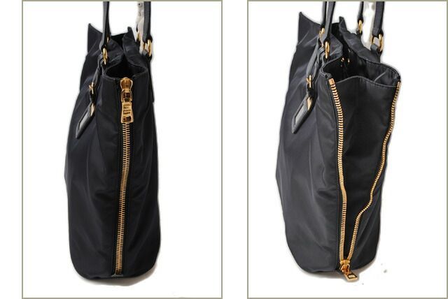 Prada Tote Bag Shoulder Bag Prada Nylon Blue 2-way With Strap