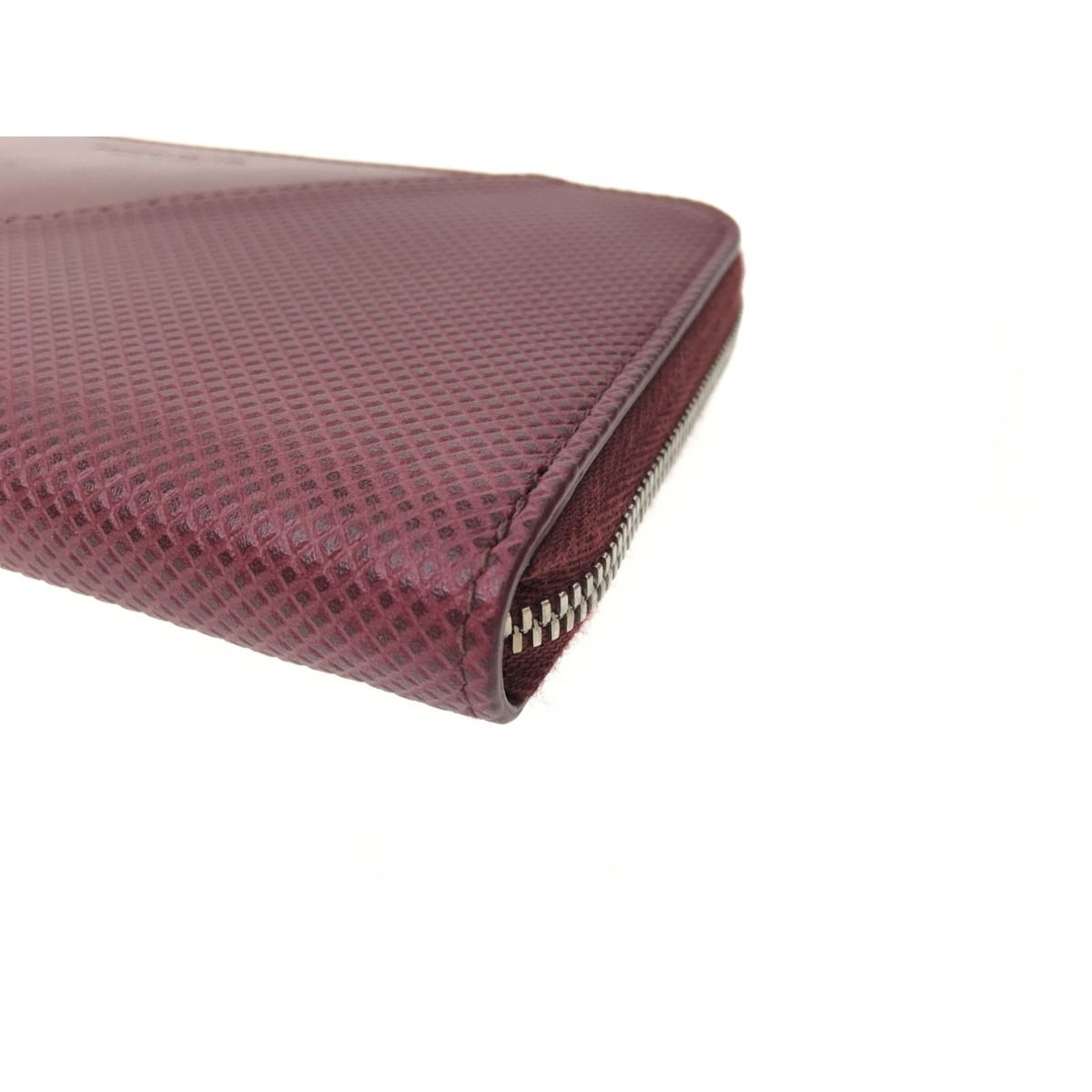 Bottega Veneta Round Zipper Long Wallet Marco Polo Matte Calf