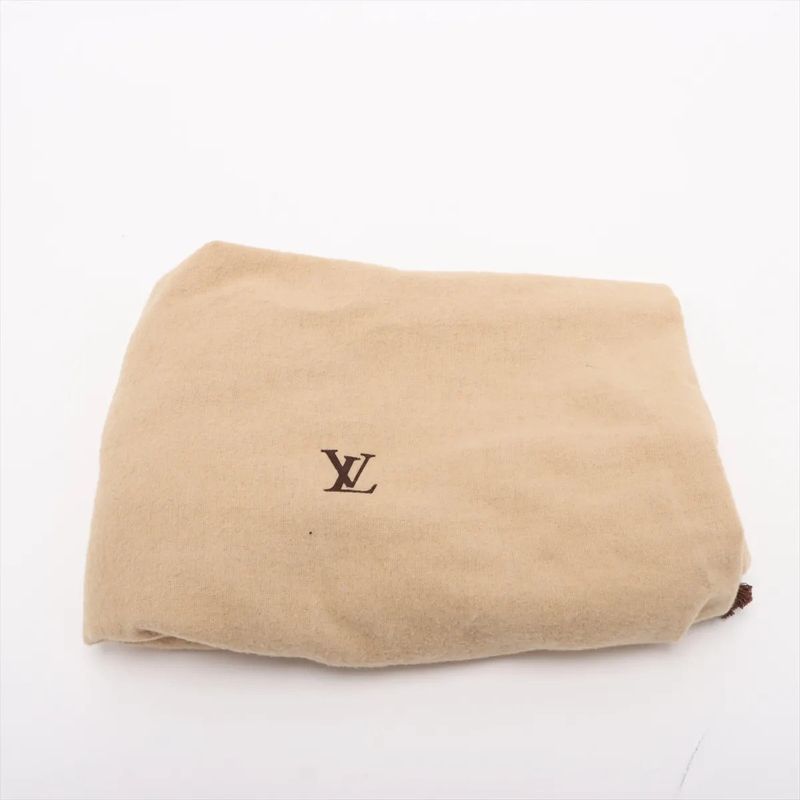 Louis Vuitton Monogram Luko M51155 Leather Tote Bag Shoulder Hand A4 Brown