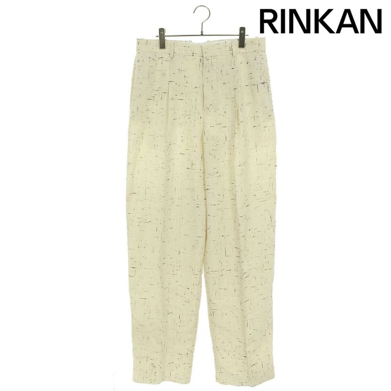 Bottega Veneta 24SS 776460 V9pl0 Textured Crisscross Viscose Silk Long Pants