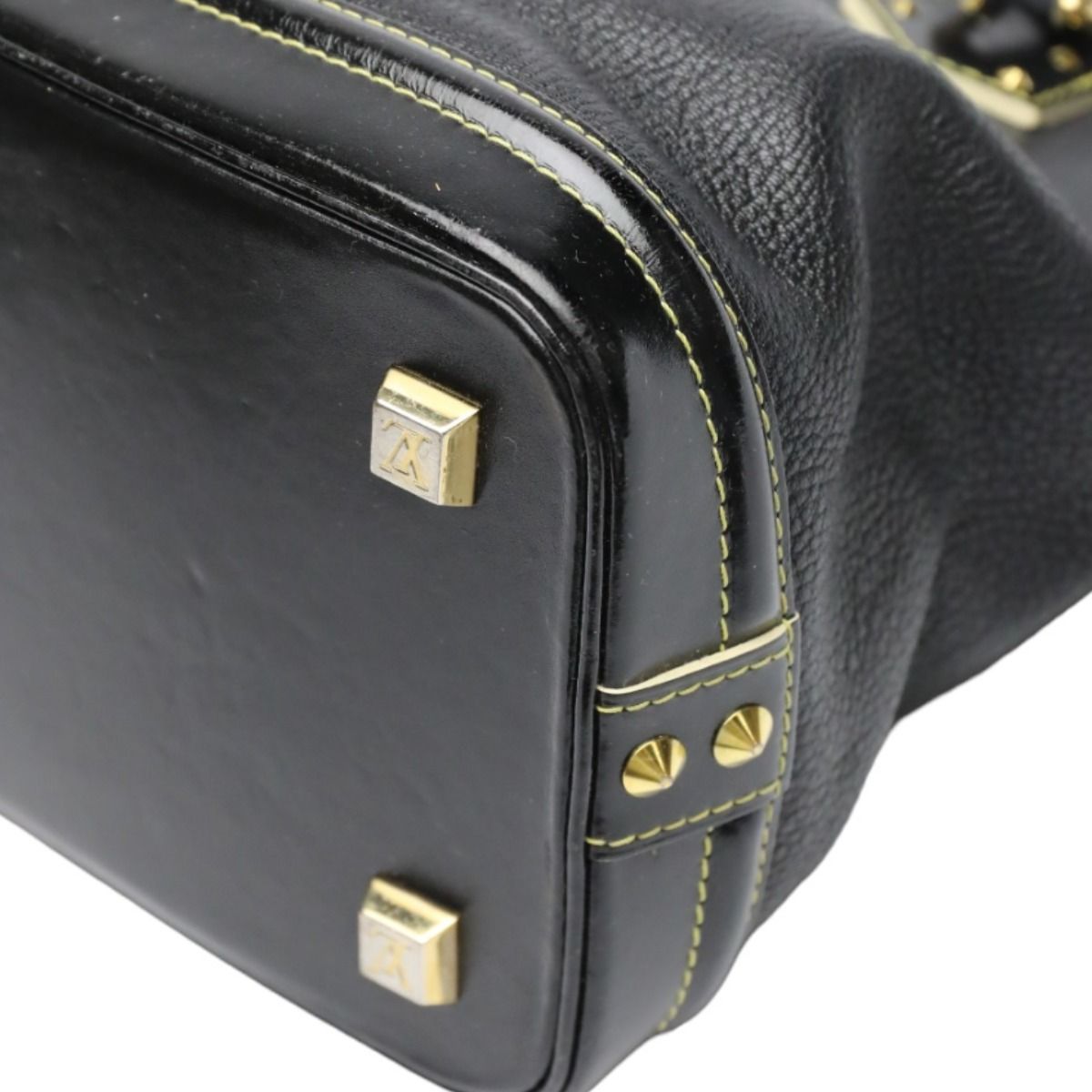 Louis Vuitton Suhali Handbag Lock It PM Noir Black