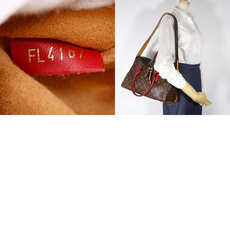 Louis Vuitton Tailley Tote 2WAY Shoulder M41454 Monogram Canvas Noir Black