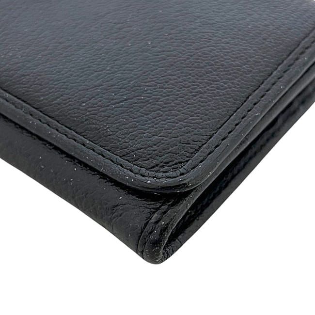 Loewe Bifold Long Wallet Black Amazona Excellent Condition Wallet Leather