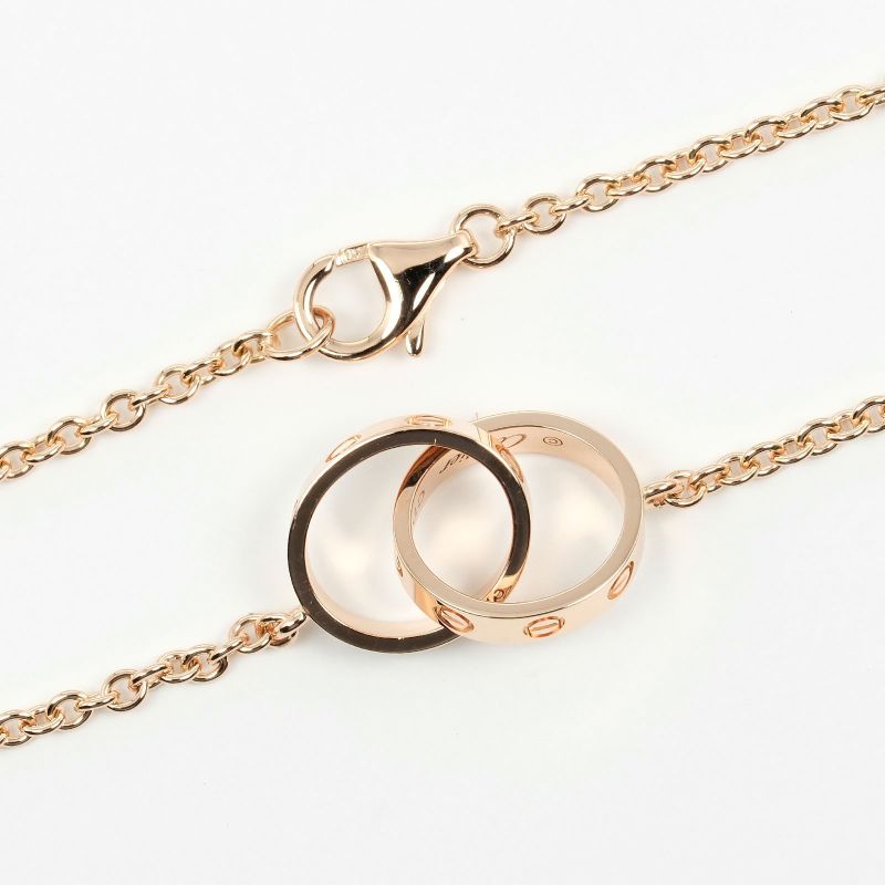 Cartier Baby Love 18K Pink Gold Ladies 6.48g Necklace