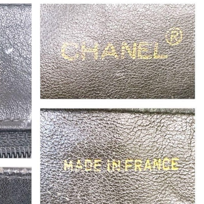 CHANEL Jumbo XL Shopping Tote Timeless Classic Black Lambskin Vintage