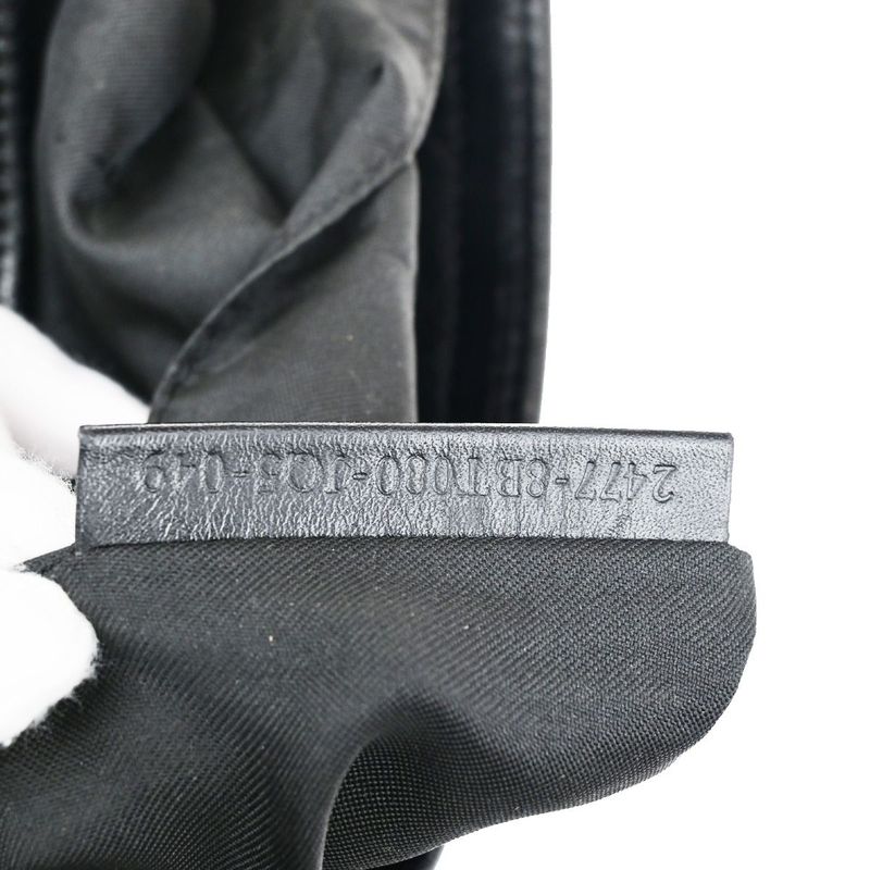 Fendi Shoulder Bag Zucca Pattern Canvas Leather Brown 32ka326