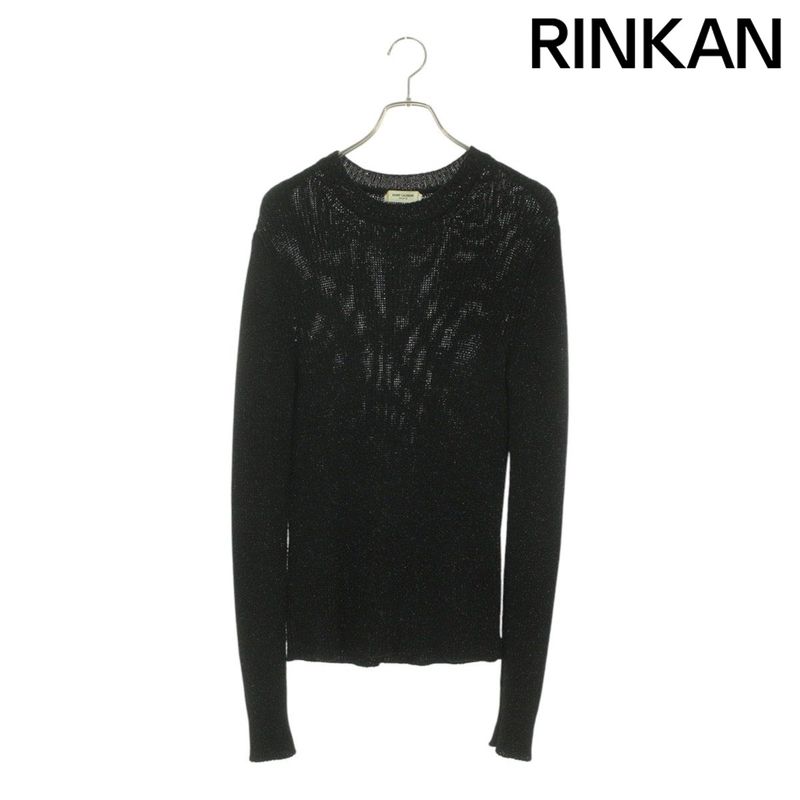 Saint Laurent Paris 604905 Yalx2 Lame Knit Men's XS