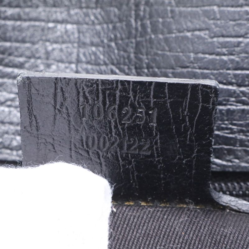 Gucci GG Canvas Leather Belt Tote Bag Shoulder Business Commuter Document Bag