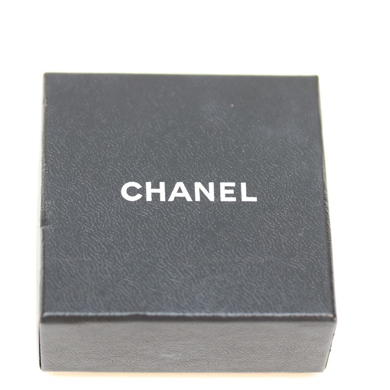 Chanel 97A Coco Mark Dot Round Earrings