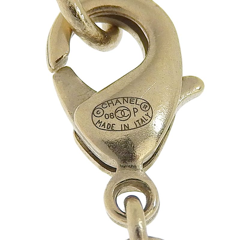 Chanel Coco Mark Gold Plated Gold 08P Ladies 13.0g Necklace