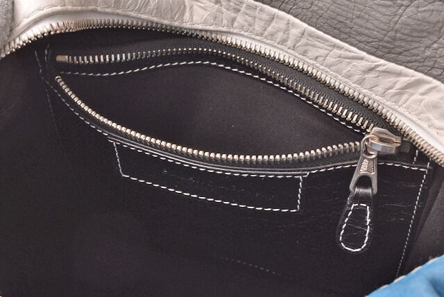 Balenciaga Brand Bag Preowned Handbag Shoulder Bag Bazar Shopper XS 452458 Blue