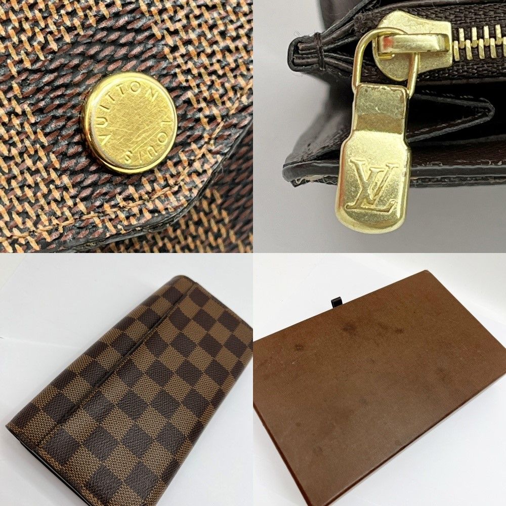 Louis Vuitton Long Wallet Damier Portefeuille Sarah