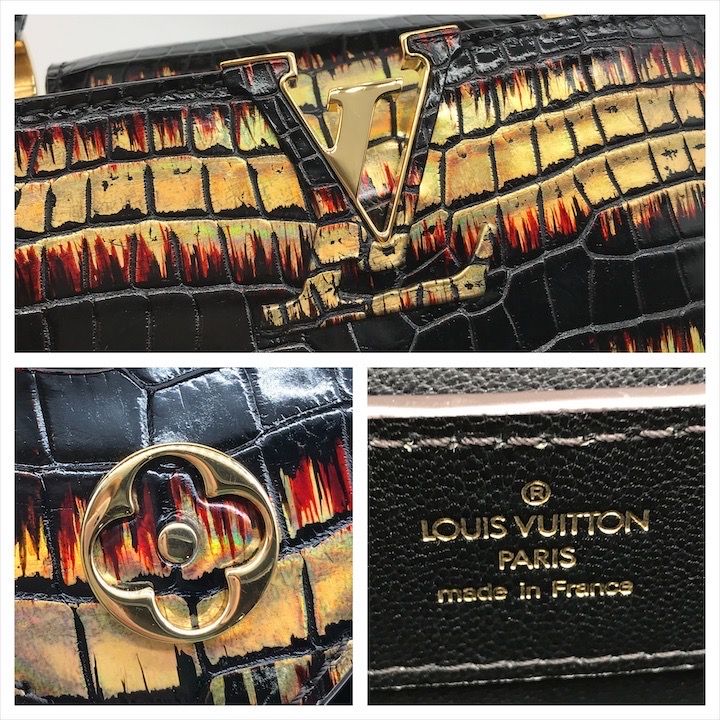 Louis Vuitton Exhibits Kuroko Lola Capucines Mini 2-Way Bag