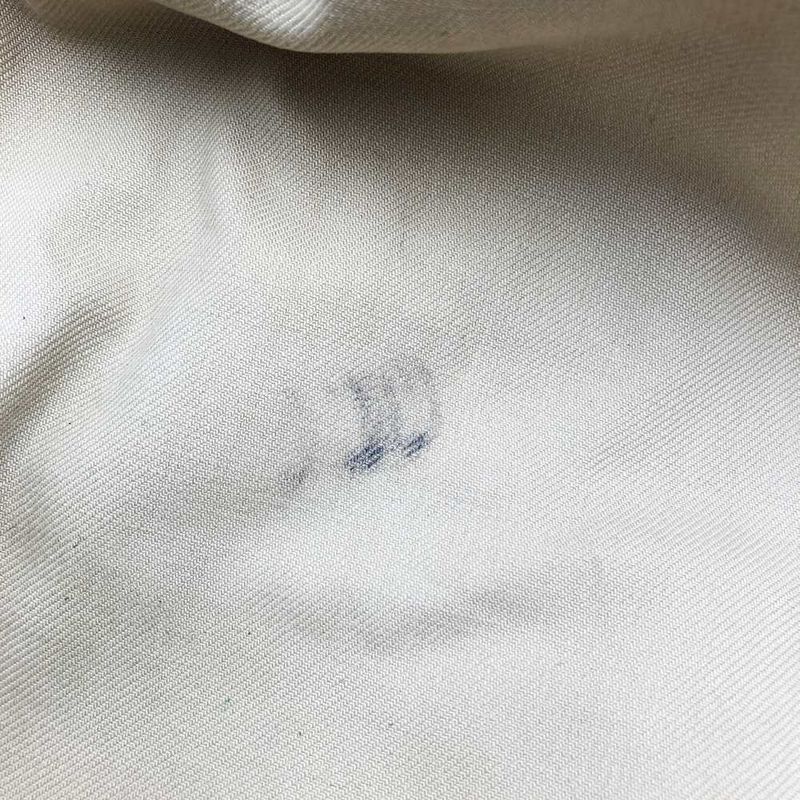 Gucci 95332 Shoulder Bag Handbag Large Bag Beige Black Canvas Leather Fashion