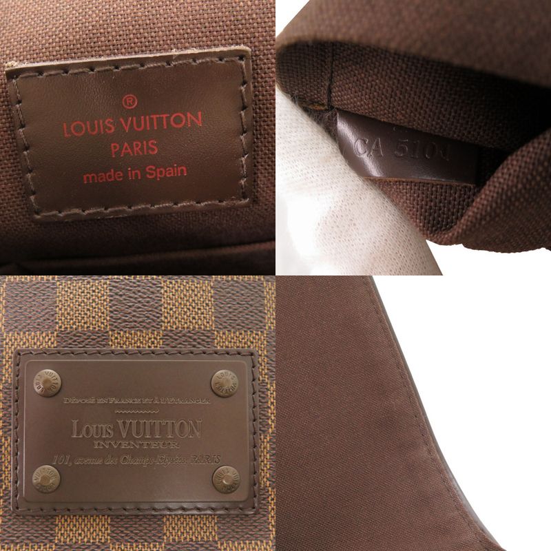 Louis Vuitton Brooklyn PM Damier N51210 Ebène Shoulder Bag LV 1719 Louis Vuitton