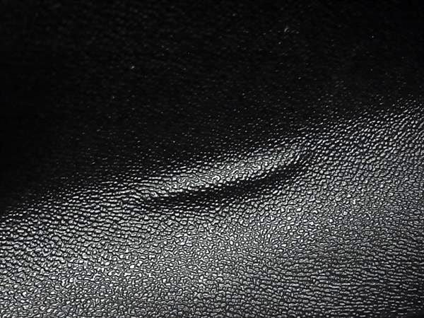 Saint Laurent PVC All Over Pattern Clutch Bag Second Bag Men's Black And