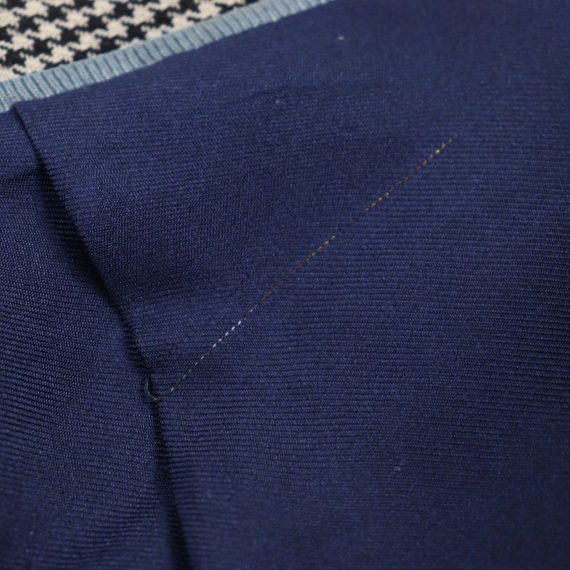 Gucci 574351 Wool Mohair Blend Staggered Pattern With Full Lining Single