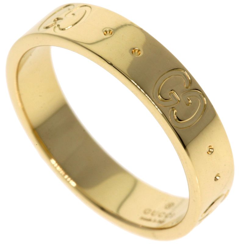 Gucci Icon #9 Ring - 18K Yellow Gold Ladies