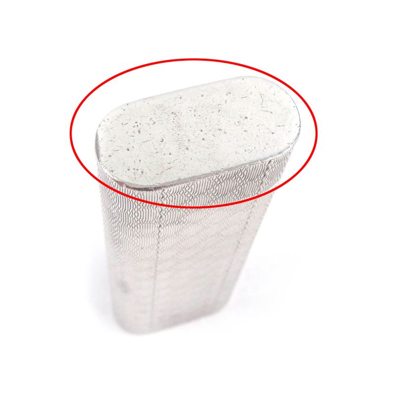 Cartier Honeycomb Allover Pattern Oval Shape Roller Type Smoking