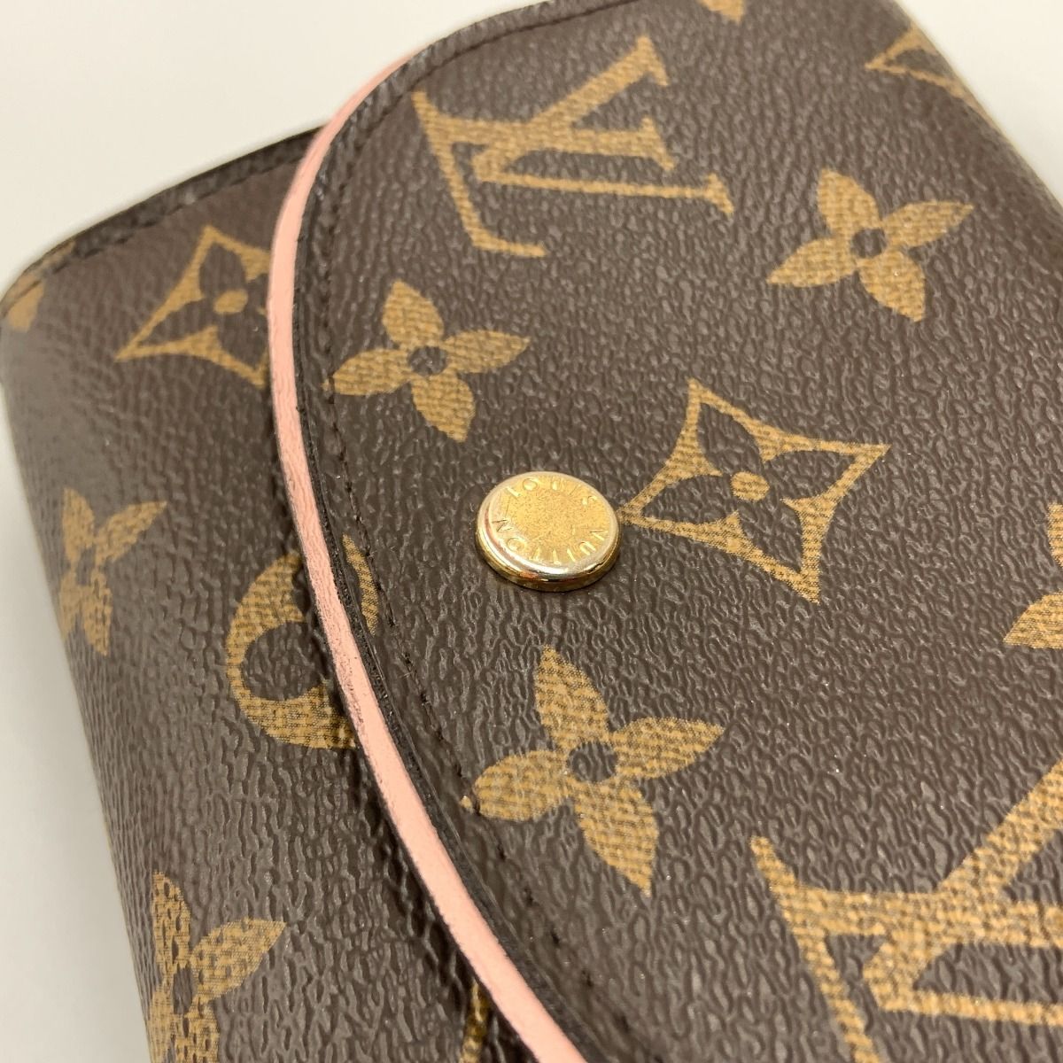 Louis Vuitton Monogram Portefeuille Arianne Tri-Fold Short Wallet M62037 Brown