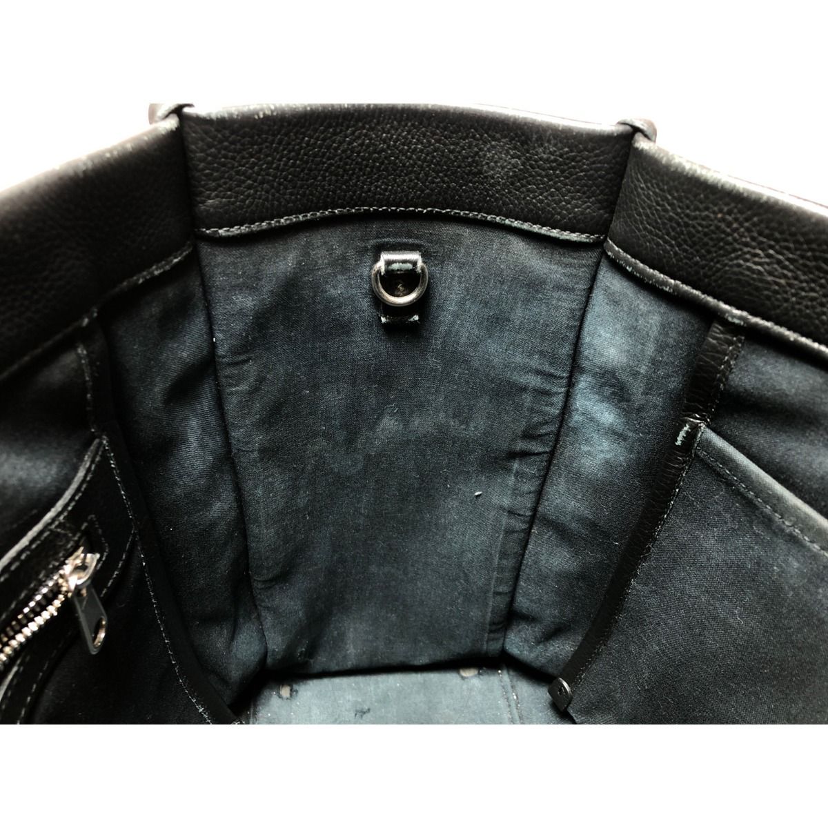 Balenciaga Unisex Hardware Tote Bag Calfskin Strap Miss Ing 671400 Black