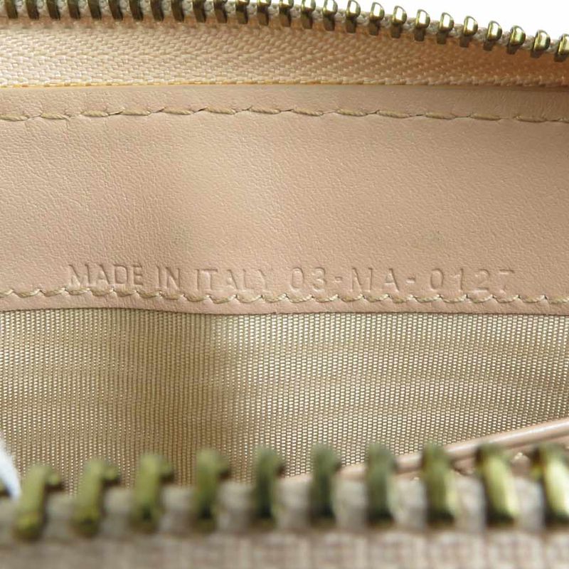 Christian DIOR Round Zipper Long Wallet