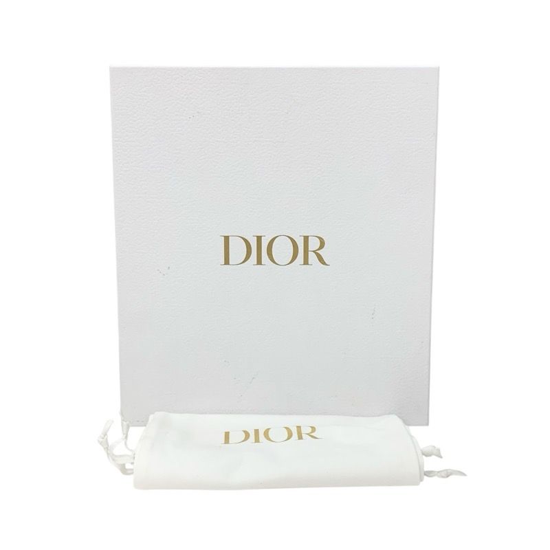 Christian Dioract Sandals Shoes Lambskin Ivory Gold Logo Velcro Strap