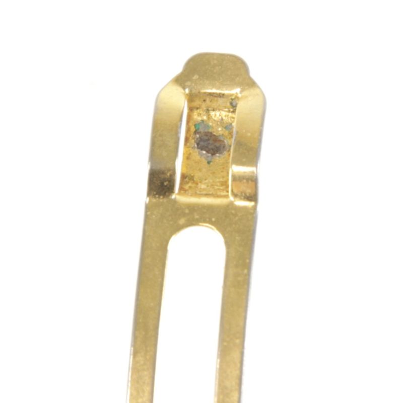 Fendi Barrette Pecan Khaki Hair Clip Hair Accessory