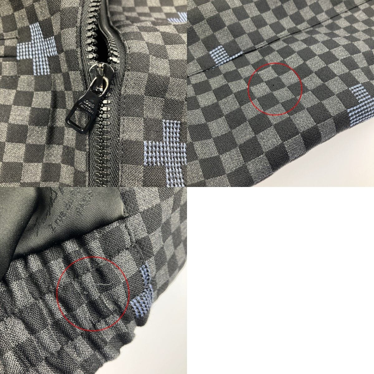 Louis Vuitton Giubbotto Jet Pocket Damier Cross Jet Pocket Jumper