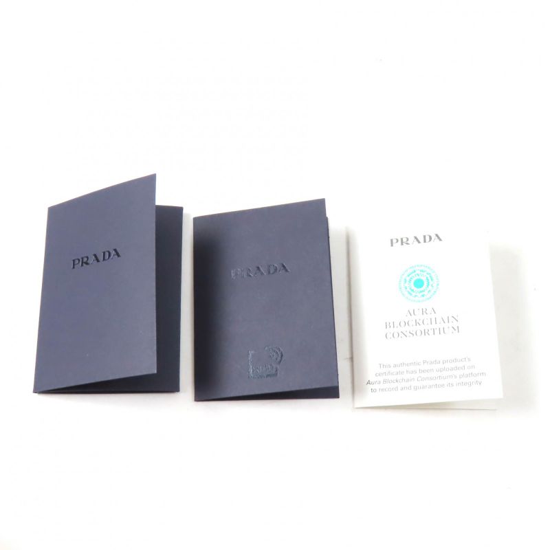 Prada 1d222n Triangle Logo Suede Leather Loafers Navy 35.5 With Box And Storage