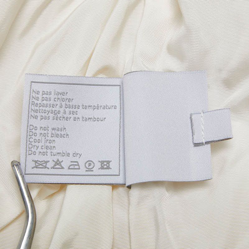 Chanel Sport Line Coco Mark Blouson Zip Up Size: 36 P16401w02679 Ivory Wool