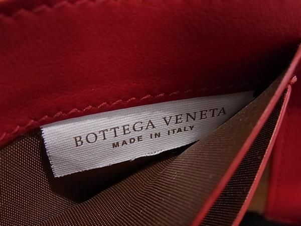 Bottega Veneta Leather Bifold Wallet Ladies Pink Bj2557