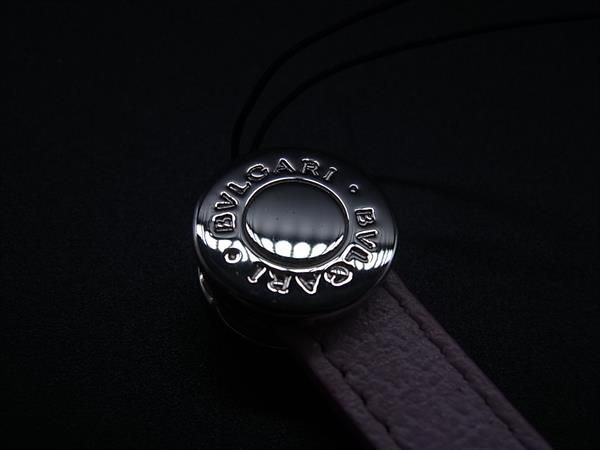 Bvlgari Serie Leather Key Holder Charm Ladies Pink Fa7803