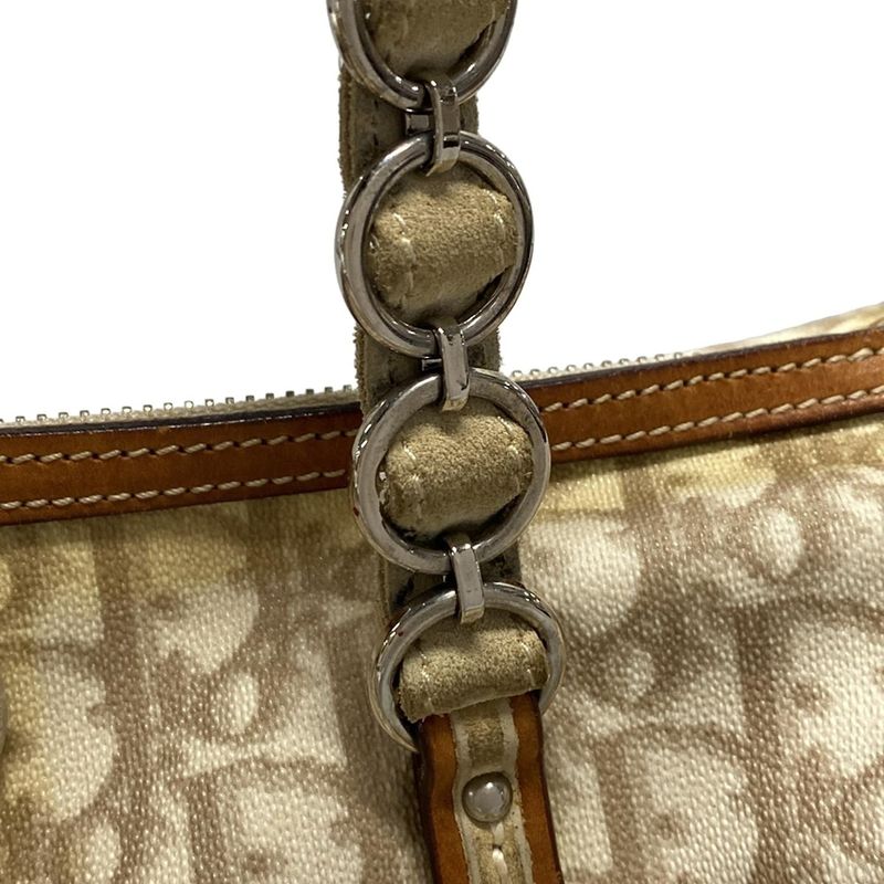 Dior/christian Dior Handbag Romantictrotter Lcs44706 Ivory X Beige X Brown