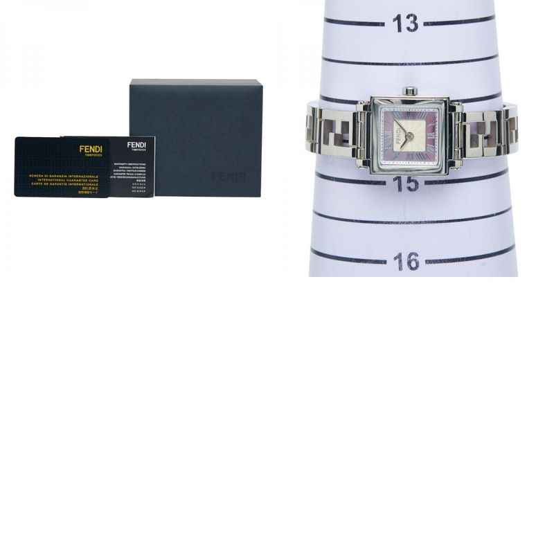 Fendi Quadro Mini 60500l Stainless Steel Ladies Fendi