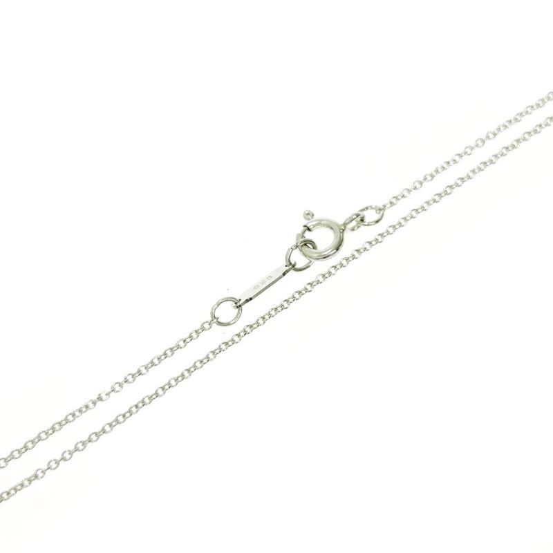 Tiffany & Co Silver Heart Necklace 8.0g 925 Engraved 417872 Necklace