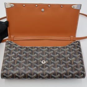 Goyard Monte Carlo PM Shoulder Bag Clutch Bag Brown