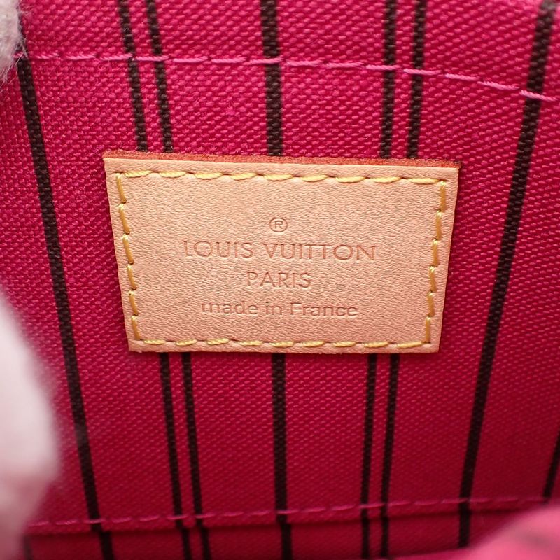 Louis Vuitton Neverfull Pouch Monogram Pink 34ka714