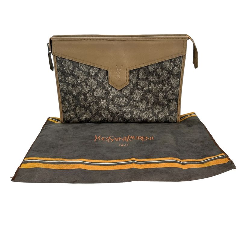 YVES Saint Laurent Yves Saint Laurent Leather Unisex Second Bag