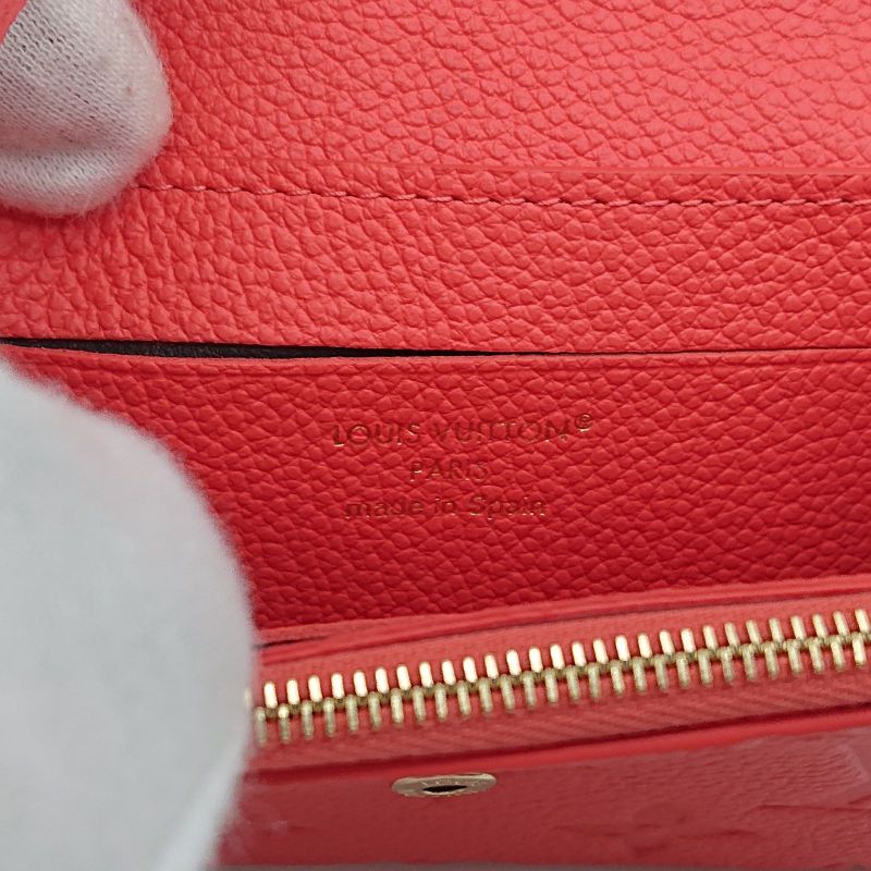 Unused Current Louis Vuitton Portmonnaie Rosalie Compact Wallet Pink IC Chip