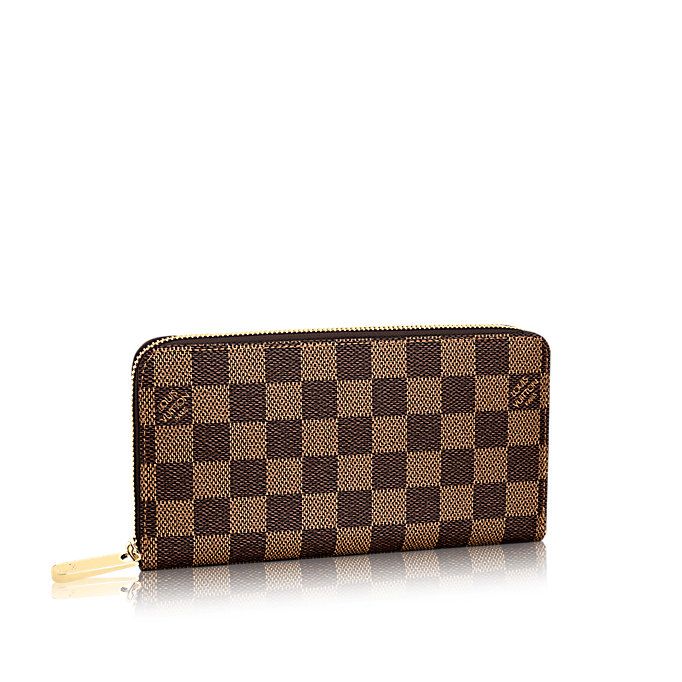 Louis Vuitton N41661 Damier Round Zipper Zippy Wallet