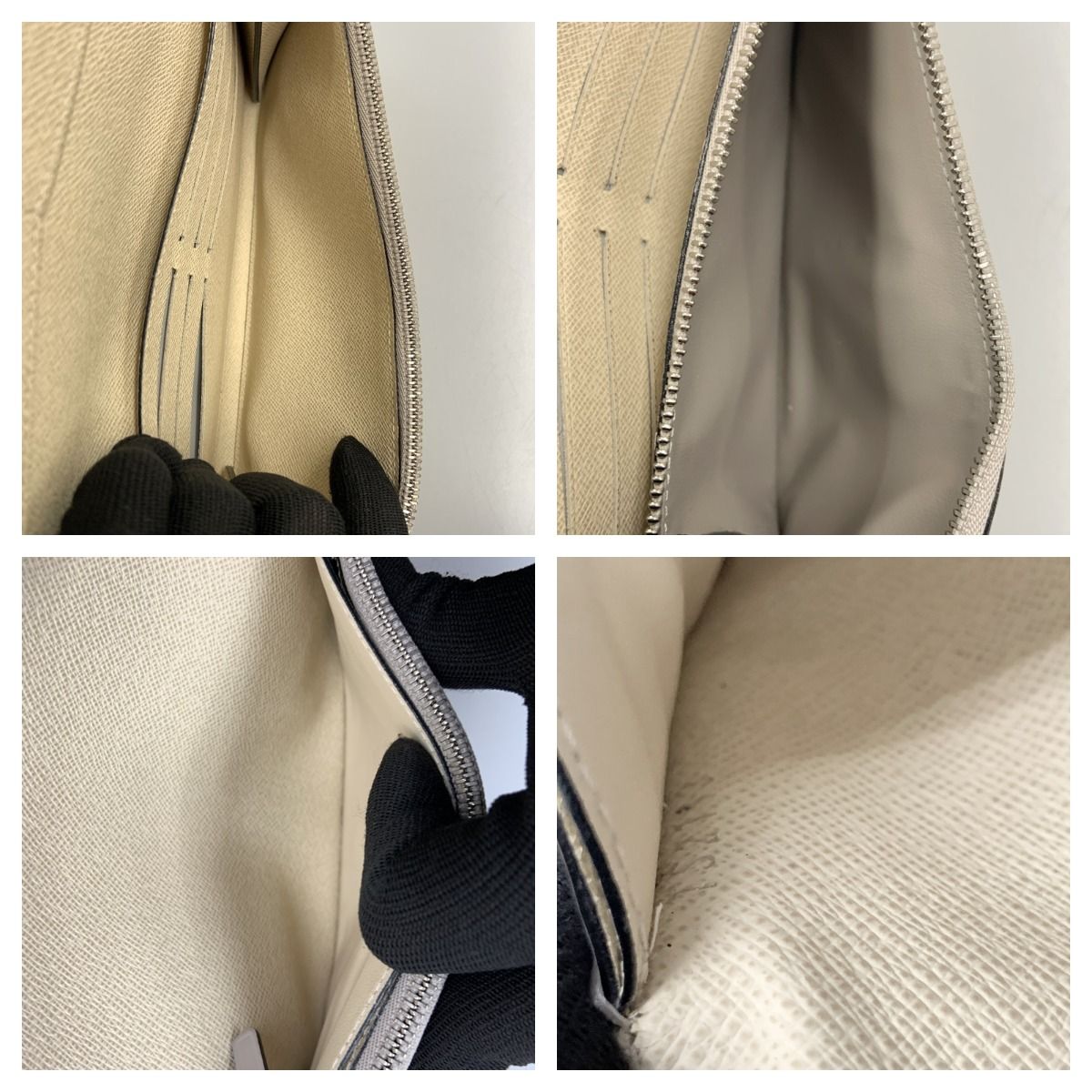 Louis Vuitton Portefeuille Flor Long Wallet M60395 White X Yellow