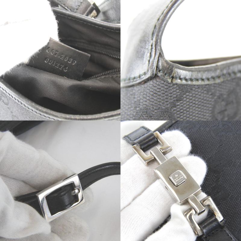 Gucci Jackie Mini Shoulder 007-2039 001274 Shoulder Bag GG Canvas/leather