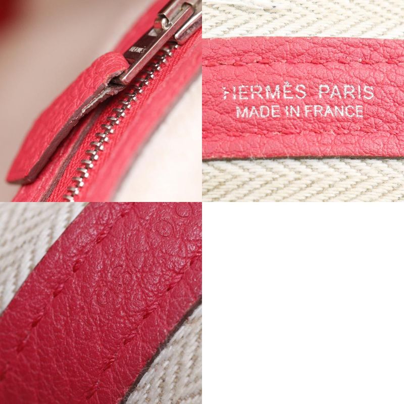 Hermes Garden Party PM Negonda Pink T Women's Tote Bag